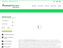 Tablet Screenshot of hostalhouse.com